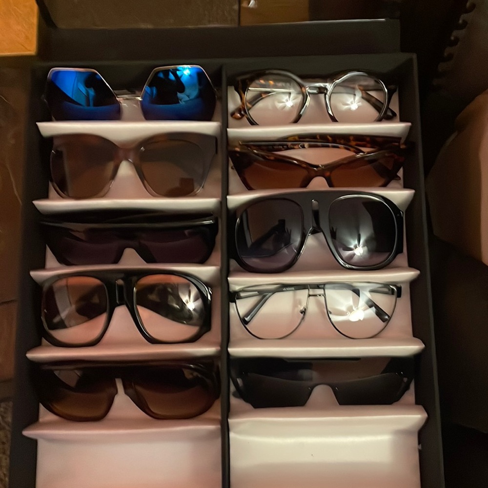Fashion sunglasses 10 pair